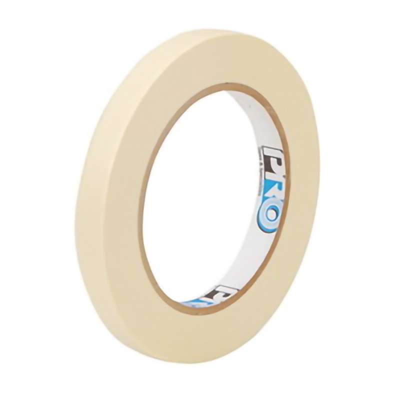 Masking Tape, 1/2"x60 Yds, 3" Core, 4.6 mil, Tan